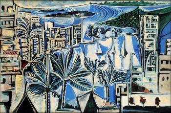 Pablo Picasso : the bay of cannes